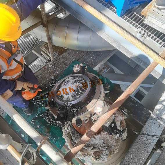 管徑406*45mm 材質：12Cr1MoVG