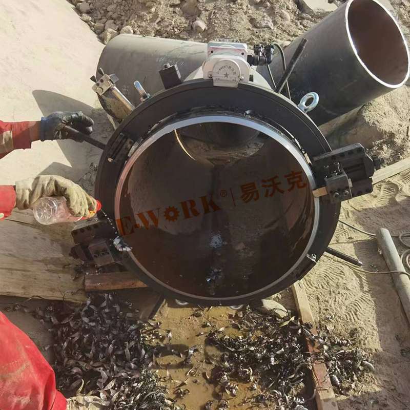 分瓣式管道切割坡口機維護保養